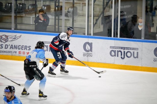Photo hockey match Angers  - Gap  le 16/01/2021