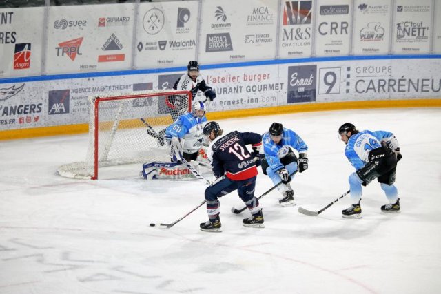 Photo hockey match Angers  - Gap  le 16/01/2021