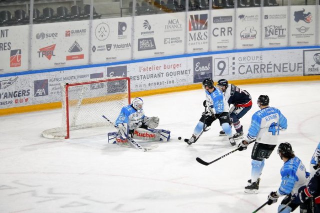 Photo hockey match Angers  - Gap  le 16/01/2021