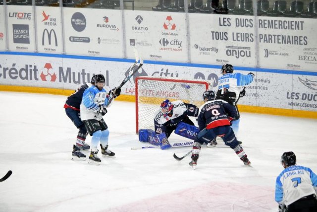 Photo hockey match Angers  - Gap  le 16/01/2021