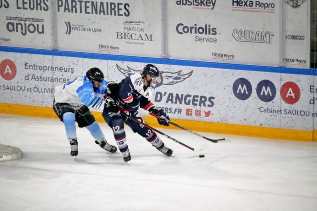 Photo hockey match Angers  - Gap  le 16/01/2021