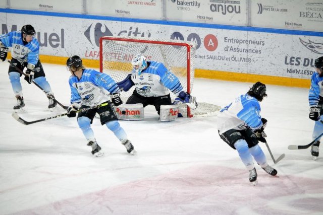 Photo hockey match Angers  - Gap  le 16/01/2021