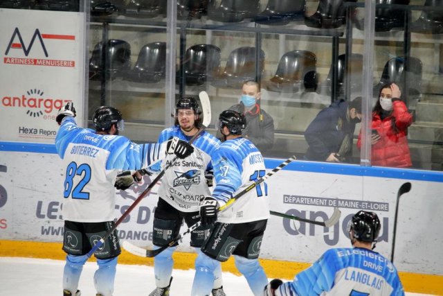 Photo hockey match Angers  - Gap  le 16/01/2021