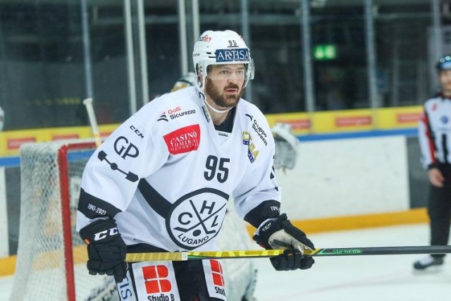 Photo hockey match Rapperswil-Jona - Lugano le 19/01/2021