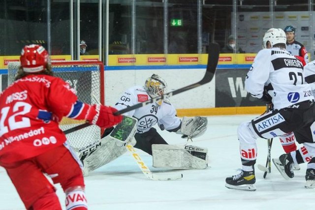 Photo hockey match Rapperswil-Jona - Lugano le 19/01/2021