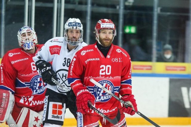Photo hockey match Rapperswil-Jona - Lugano le 19/01/2021