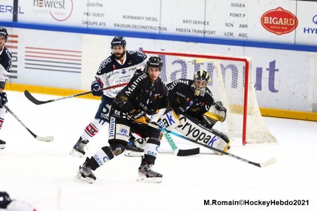Photo hockey match Rouen - Angers  le 22/01/2021