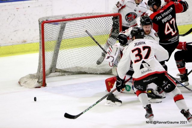 Photo hockey match Nice - Mulhouse le 22/01/2021