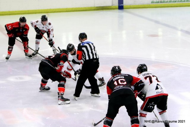 Photo hockey match Nice - Mulhouse le 22/01/2021