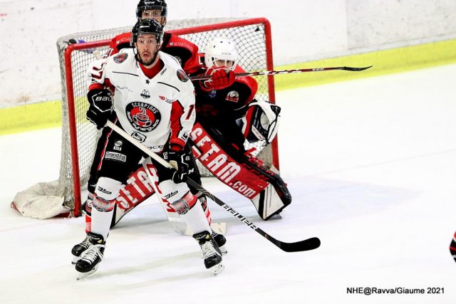 Photo hockey match Nice - Mulhouse le 22/01/2021