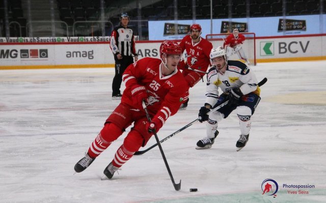 Photo hockey match Lausanne - Ambrì-Piotta le 26/01/2021