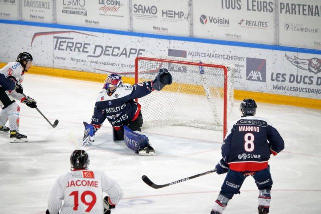 Photo hockey match Angers  - Amiens  le 29/01/2021