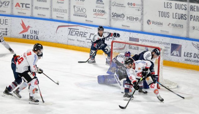 Photo hockey match Angers  - Amiens  le 29/01/2021