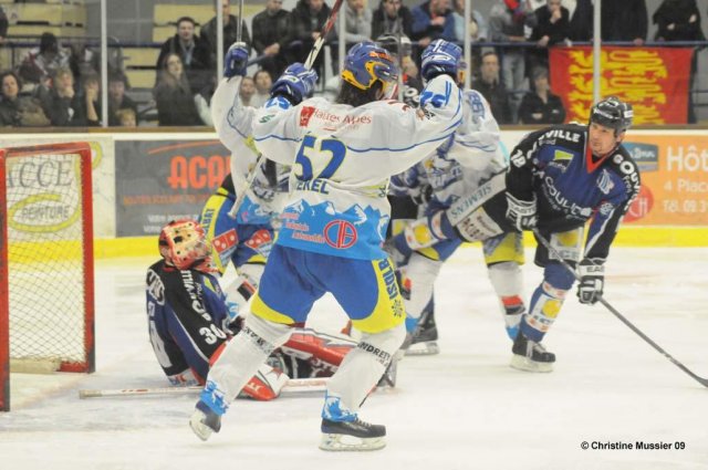 Photo hockey match Caen  - Gap  le 21/04/2009
