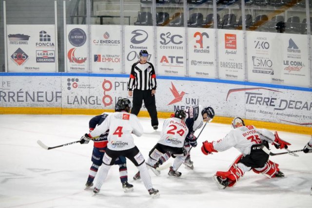 Photo hockey match Angers  - Amiens  le 29/01/2021