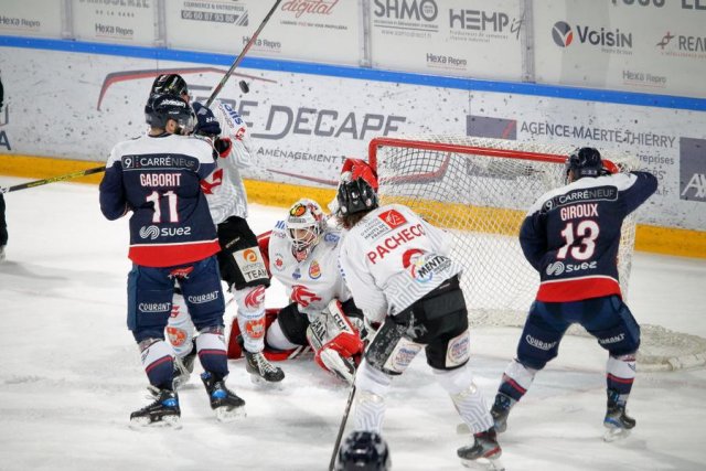 Photo hockey match Angers  - Amiens  le 29/01/2021