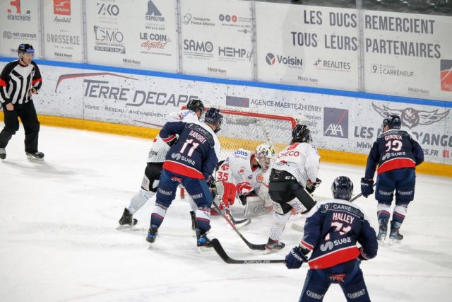Photo hockey match Angers  - Amiens  le 29/01/2021
