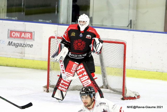 Photo hockey match Nice - Chamonix  le 29/01/2021