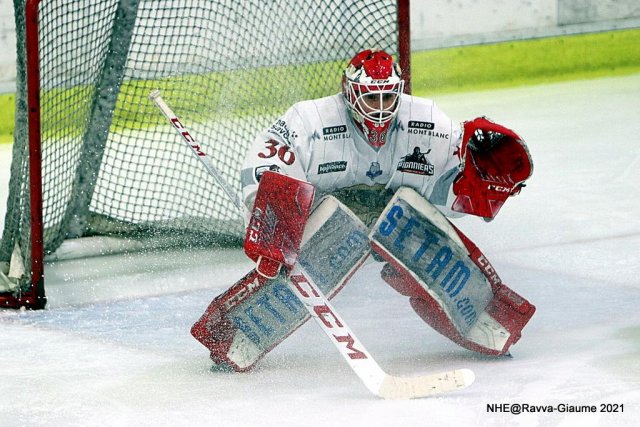 Photo hockey match Nice - Chamonix  le 29/01/2021