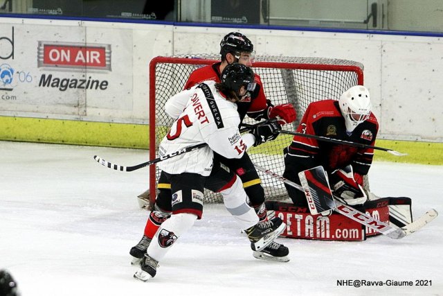 Photo hockey match Nice - Chamonix  le 29/01/2021