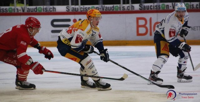 Photo hockey match Lausanne - Zug le 02/02/2021