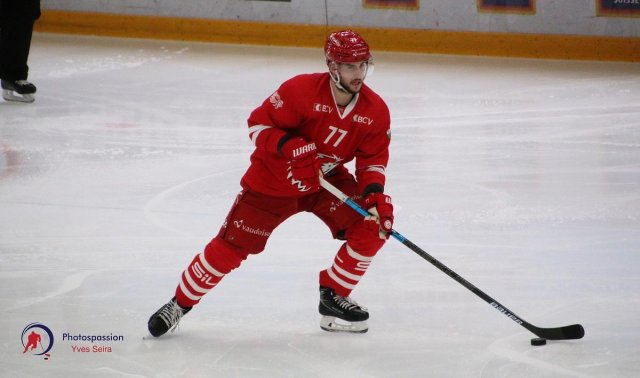 Photo hockey match Lausanne - Zug le 02/02/2021