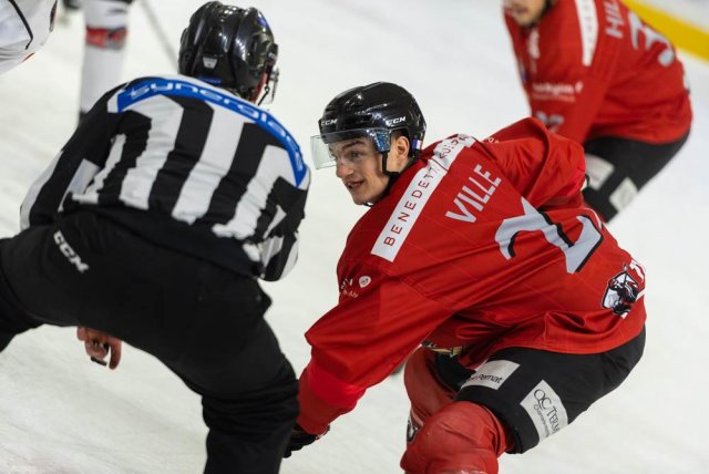 Photo hockey match Chamonix  - Mulhouse le 12/02/2021