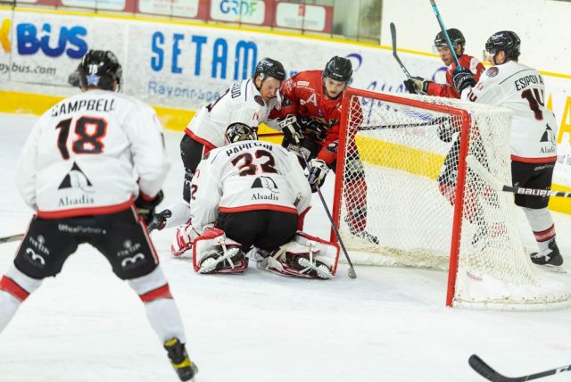 Photo hockey match Chamonix  - Mulhouse le 12/02/2021