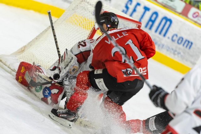 Photo hockey match Chamonix  - Mulhouse le 12/02/2021