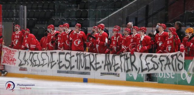 Photo hockey match Lausanne - Genève le 20/02/2021