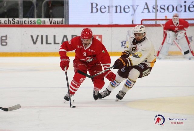 Photo hockey match Lausanne - Genève le 20/02/2021