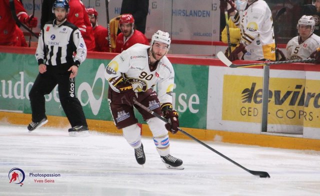 Photo hockey match Lausanne - Genève le 20/02/2021