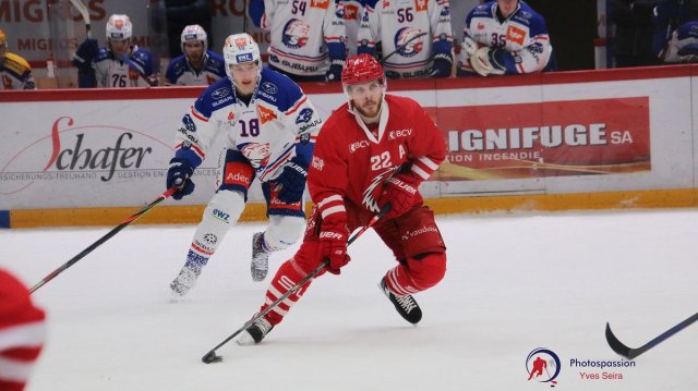Photo hockey match Lausanne - Zürich le 05/03/2021
