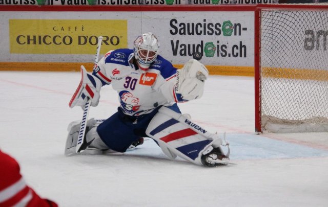 Photo hockey match Lausanne - Zürich le 05/03/2021