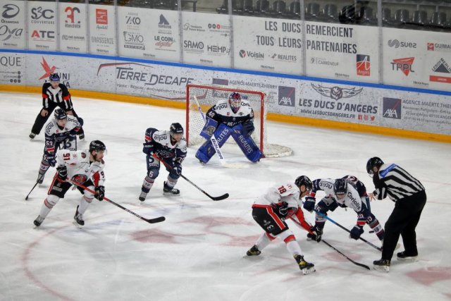 Photo hockey match Angers  - Mulhouse le 05/03/2021