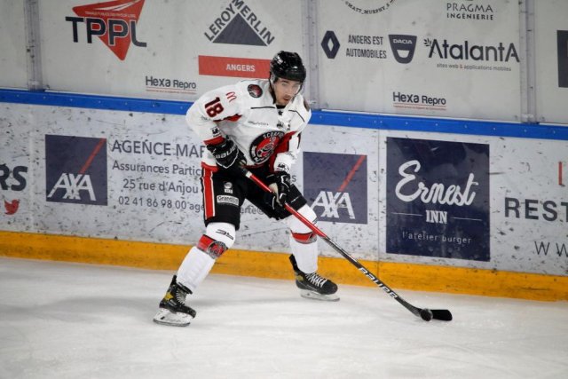 Photo hockey match Angers  - Mulhouse le 05/03/2021