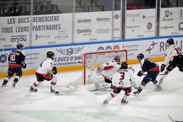 Photo hockey match Angers  - Mulhouse le 05/03/2021