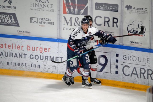 Photo hockey match Angers  - Mulhouse le 05/03/2021