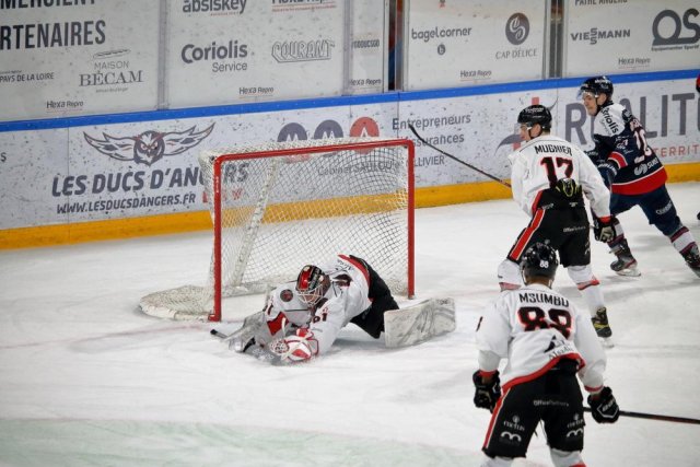 Photo hockey match Angers  - Mulhouse le 05/03/2021