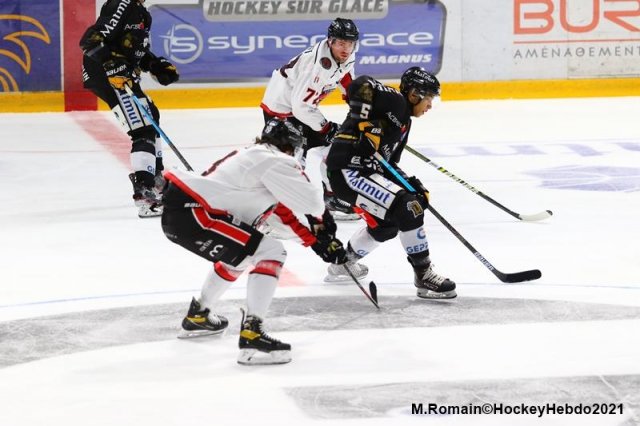 Photo hockey match Rouen - Mulhouse le 06/03/2021
