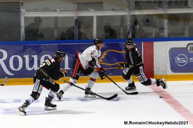 Photo hockey match Rouen - Mulhouse le 06/03/2021