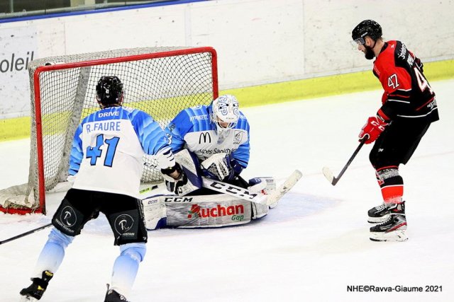 Photo hockey match Nice - Gap  le 09/03/2021