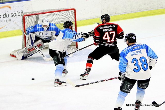 Photo hockey match Nice - Gap  le 09/03/2021