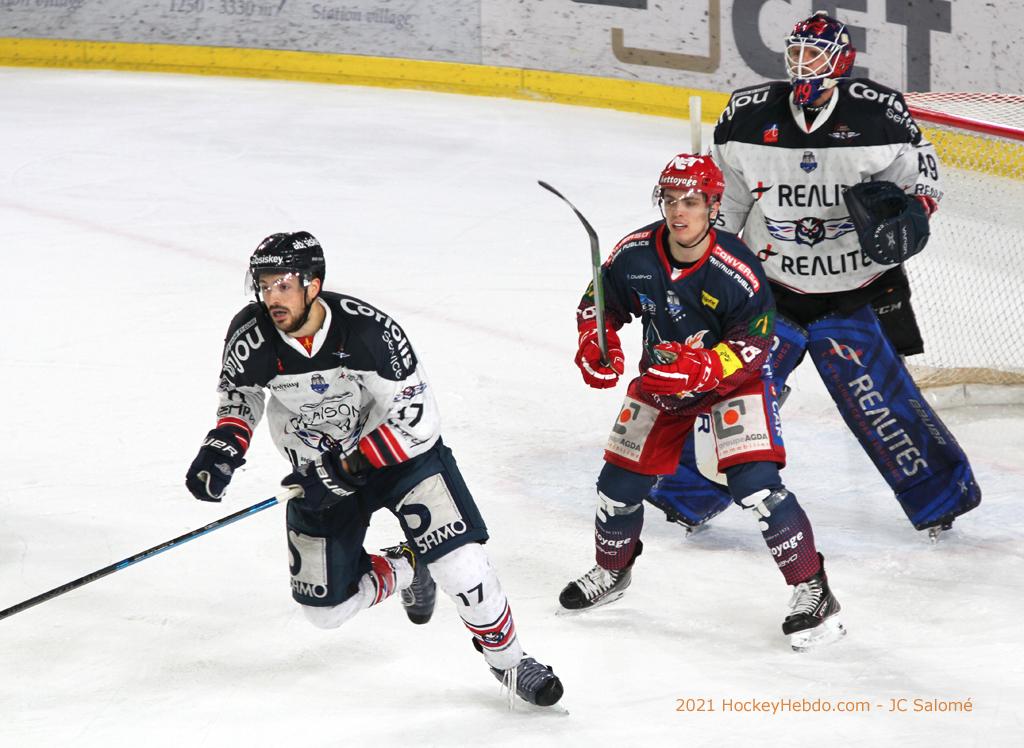 Grenoble  3 - 6 Angers 