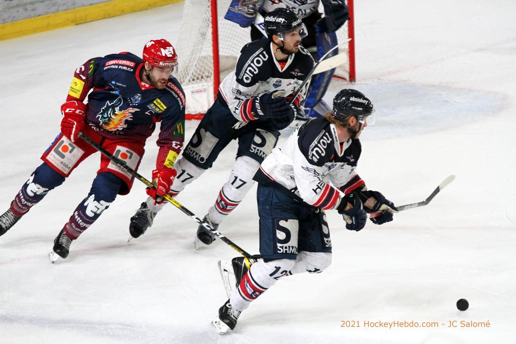 Grenoble  3 - 6 Angers 