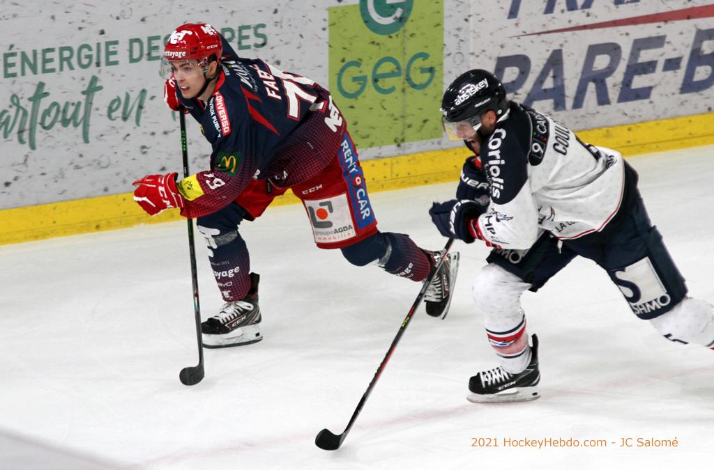 Grenoble  3 - 6 Angers 