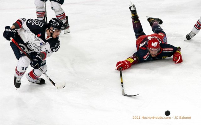 Photo hockey match Grenoble  - Angers  le 11/03/2021