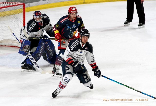 Photo hockey match Grenoble  - Angers  le 11/03/2021