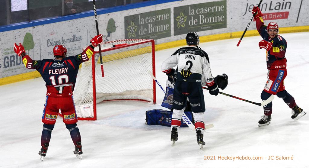 Grenoble  3 - 6 Angers 