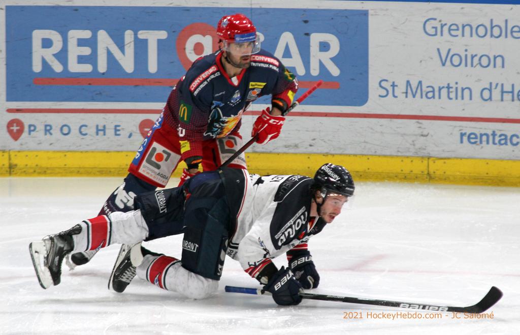 Grenoble  3 - 6 Angers 